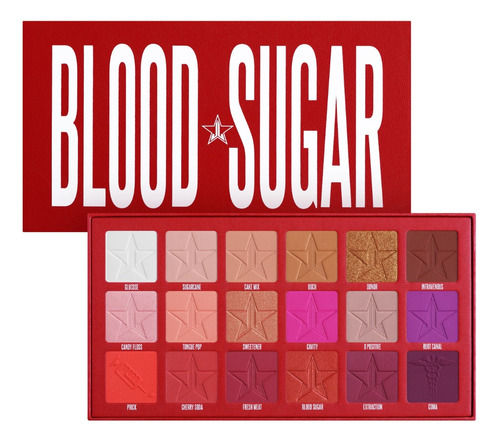 Jeffree Star Blood Sugar Palette