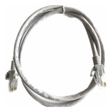 Cable De Red / Patch Cord Certificado Cat6 1 Mts Gris