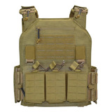 Chaleco Táctico Láser Molle Plate Carrier Military Airsoft