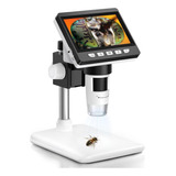 Microscópio Digital Lcd Usb Com Ampliação De 50-1000x