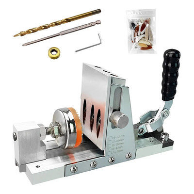Kit De Herramientas Con Plantilla For Agujeros De Bolsillo,