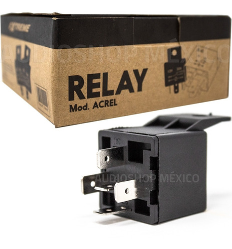 Relevador Relay Marca Xtreme  5 Patas 30a 12v 