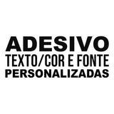 Adesivo Frase Texto Letreiro Personalizado 50 Cm