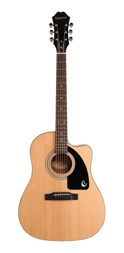 Guitarra Electroacustica EpiPhone Aj100ce Color Natural