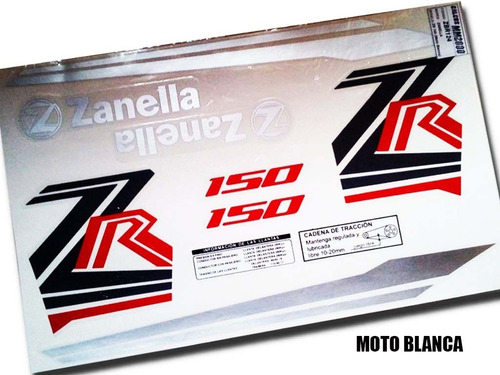 Kit De Calcos Original Zanella Zr 150