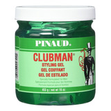 Gel Para Peinar Clubman Pinaud Fijado Medio Formula Especial Verde 453g Aroma Fresco