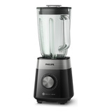 Licuadora Portátil Philips Serie 5000 Hr2242 2 L Negra Con Jarra De Vidrio 220v