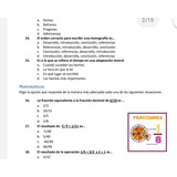 Evaluación Primer Grado De Secundaria, Segundo Trimestre