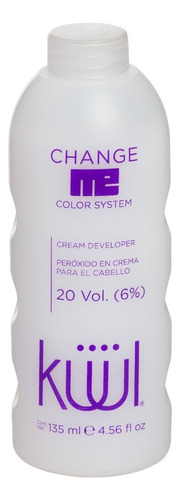 Peroxido En Crema Kuul Change Me 20 Vol - Botella De 135ml