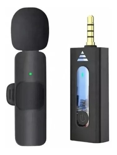 Microfono Corbatero Inalambrico 3.5m Aux Celular Pc Parlante