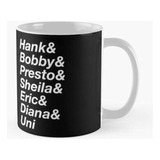 Taza X4 Dungeons And Dragons Personajes Helvetica Lista Cali