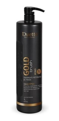 Shampoo Hidratante Gold Brush Duetto Professional 1l