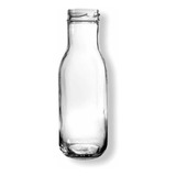 Botella Frasco De Vidrio 250 Ml Con Tapa