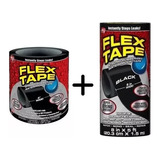 Kit 2 Flex Tape Cinta Resistente Tapa Fugas Grande Chica
