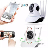 Camara Seguridad Ip Wifi Hd Motorizada Vision Nocturna 360º