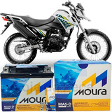 Bateria De Moto Yamaha Xtz 150 Crosser E/ Ed 12v 5ah Moura**