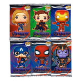 36 Sobres Con 8 Tarjetas C/u De Funko Pop Avengers End Game