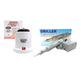 Torno Uñas Profesional Driller+ Esterilizador Teknikpro Mano