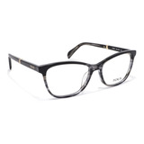 Lentes Tous Vtob04 Armazón Oftálmico De Mujer Color Negro