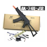 Ak74u Ametralladora Jinming 12 Hidrógel Tipo Gotcha 