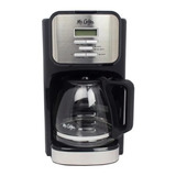 Cafetera Programable De 12 Tazas De Café Control Electrónico