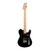 Guitarra Elétrica Tagima Brasil T-910 Telecaster De  Cedro Black Com Diapasão De Pau Ferro