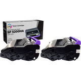 2x Toner Sp5200 Compatível Ricoh Aficio Sp5210sf Sp5210