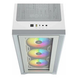 Gabinete Corsair Icue 4000x Atx Rgb Branco Cc-9011205-ww