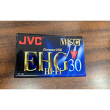 Fita Vhs Jvc Compact Tc-30 Ehg Hi-fi 90 Min Lacrada! 