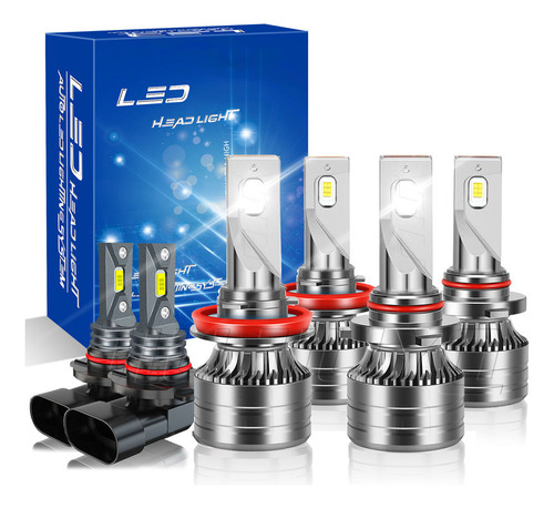 Kit De Luces Led De 40000 Lm Para Dodge Ram 1500 2500 3500 2