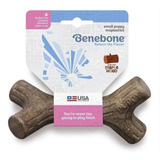 Brinquedo Cachorro Roer Benebone Maplestick Madeira Filhote