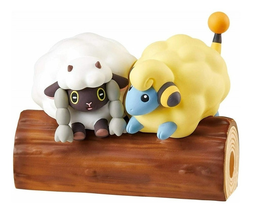 Wooloo & Mareep Pokemon Nakayoshi Friends Rement Nintendo !*