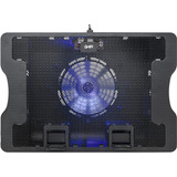 Ventilador Para Laptop Ghia Ajustable 37cmx27cmx6cm Luz Led