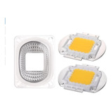 Lupa Lente Para Led Cob 20w A 50w