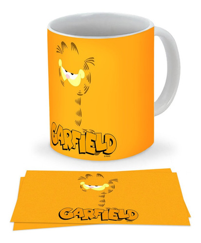 Mug Taza Garfield Gato Programa Cartoon 003
