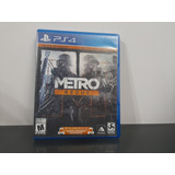 Metro Redux Ps4 Fisico Usado