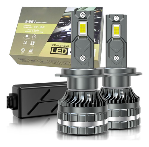 Kit De Faros Led H1 H3 H7 H8 H11 9005 Hb3 9006 Hb4 9012 Hir2