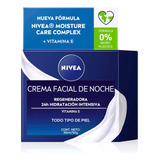 Crema Facial Nivea Essentials Regeneradora De Noche 50 Ml