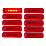 10pz Plafon Lateral Luces Led 12v Accesorio Cuarto Calavera 