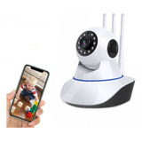 Camara Ip  Wifi Y Rj45 Robotica 3 Antenas 360º Espia Graba