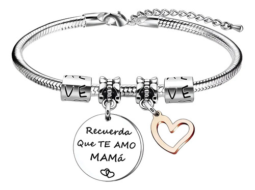 Pulsera Acero Inoxidable Mujer Regalos Originales Cumpleaños | Meses sin interés