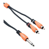 Cable Bespeco (italia) 1 Plug 6,5 /2 Rca Macho.1.80m Blister