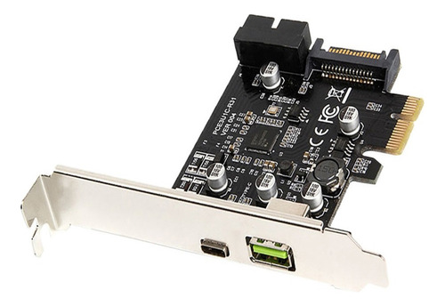 Pci Express A Usb 3.2 Tipo-c Usb-c Tarjeta De Adaptador De