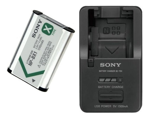 Sony Original Caja + Batería Sony Np-bx1  +1 Cargador Bc-trx