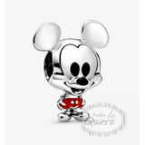 Charm 100% Plata Ley 925 Dije Mickey Disney Para Pandora