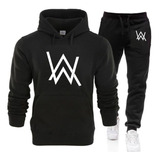 Sudadera Buzo Capota + Jogger Deportivo Alan Walker