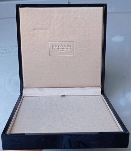 Estuche Caja De Gargantilla Bvlgari Bulgari Modelo Reciente