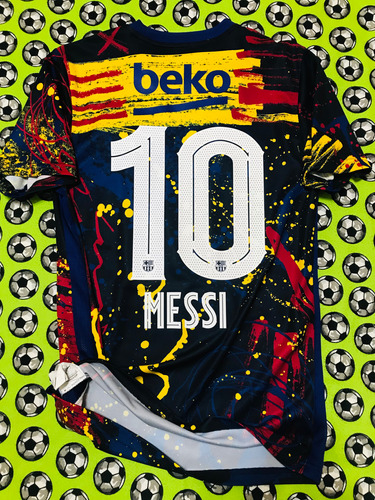 Jersey Entrenamiento Nike Fc Barcelona 2019 2020 Leo Messi S