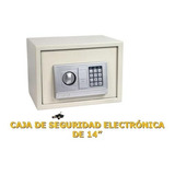 Caja Fuerte Electrónica, De Acero (grande)  Op4,