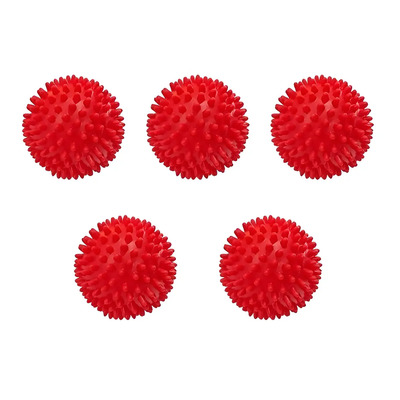 Set 5 Pzas Pelota Para Masaje 9 Cm, Yoga Gym, Entrenamiento Color Rojo | MercadoLibre
